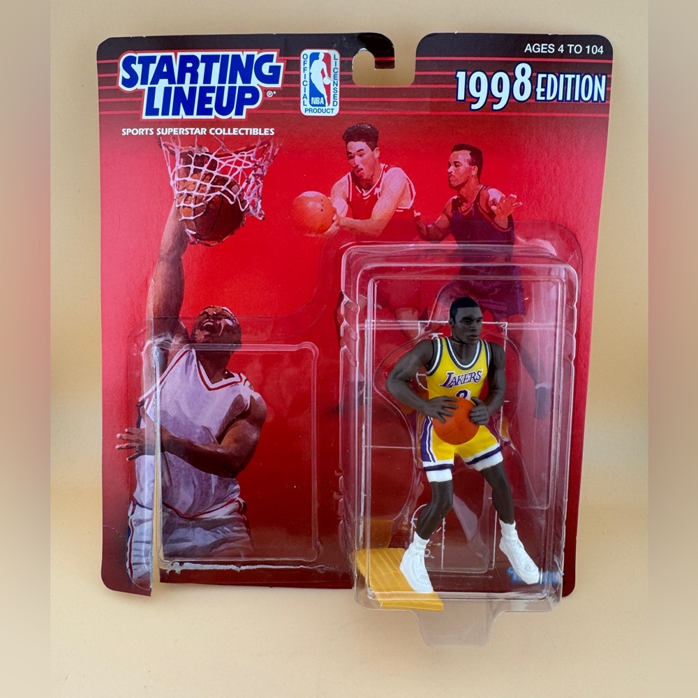 1998 Starting Lineup Kobe Bryant Figure Los Angeles Lakers. No Card.